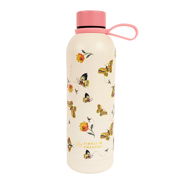 Botella Acero Inoxidable FW Belle 500 ml Mariposas Art.201430